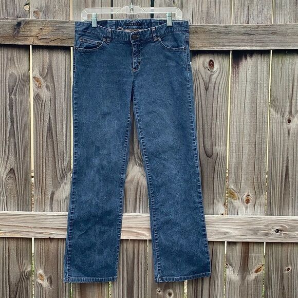 6 For $30 Theory jeans, “bella-glory” style, medium wash - Picture 1 of 5